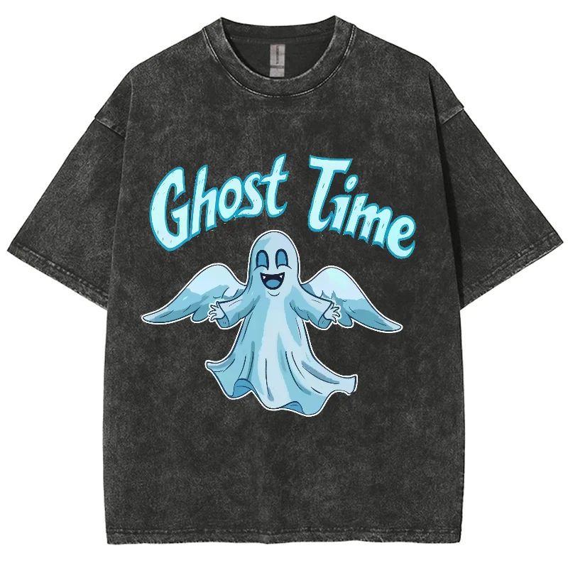 Blue Cartoon Ghost Print Women's T-Shirt Unisex Wash Cotton Crew Neck High Quality Short Sleeve Summer Funny Casual Basic Top
Blue Cartoon Ghost Print Women's T-Shirt Unisex Wash Cotton Crew Neck High Quality Short Sleeve Summer Funny Casual Basic Top