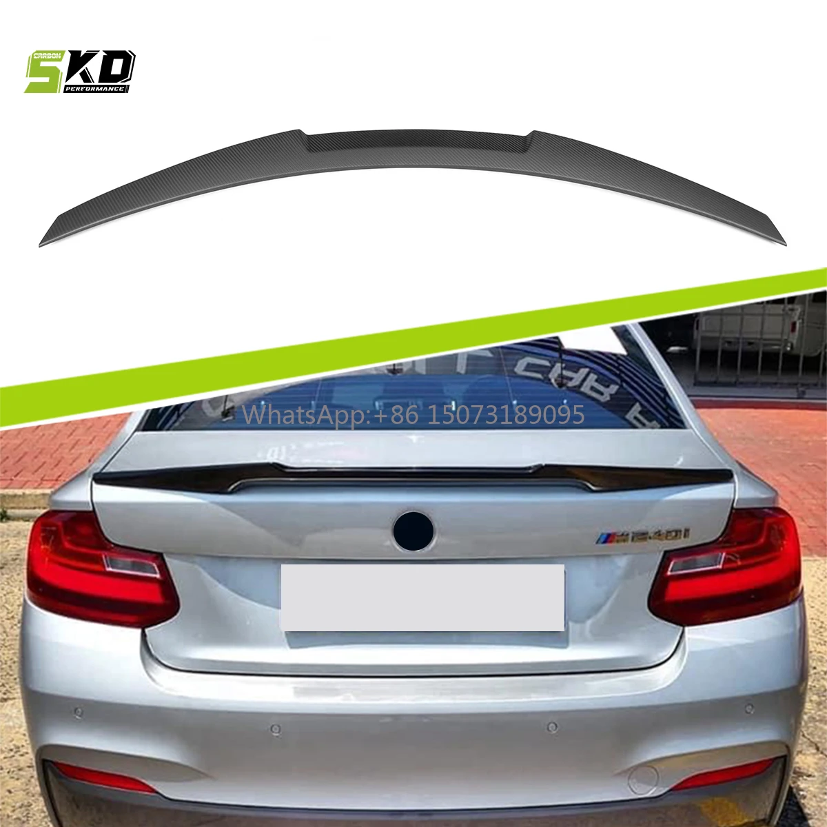 For F87 M2 Rear Spoiler Wing M4 Style Carbon Fiber Rear Trunk Spoiler
For F87 M2 Rear Spoiler Wing M4 Style Carbon Fiber Rear Trunk Spoiler