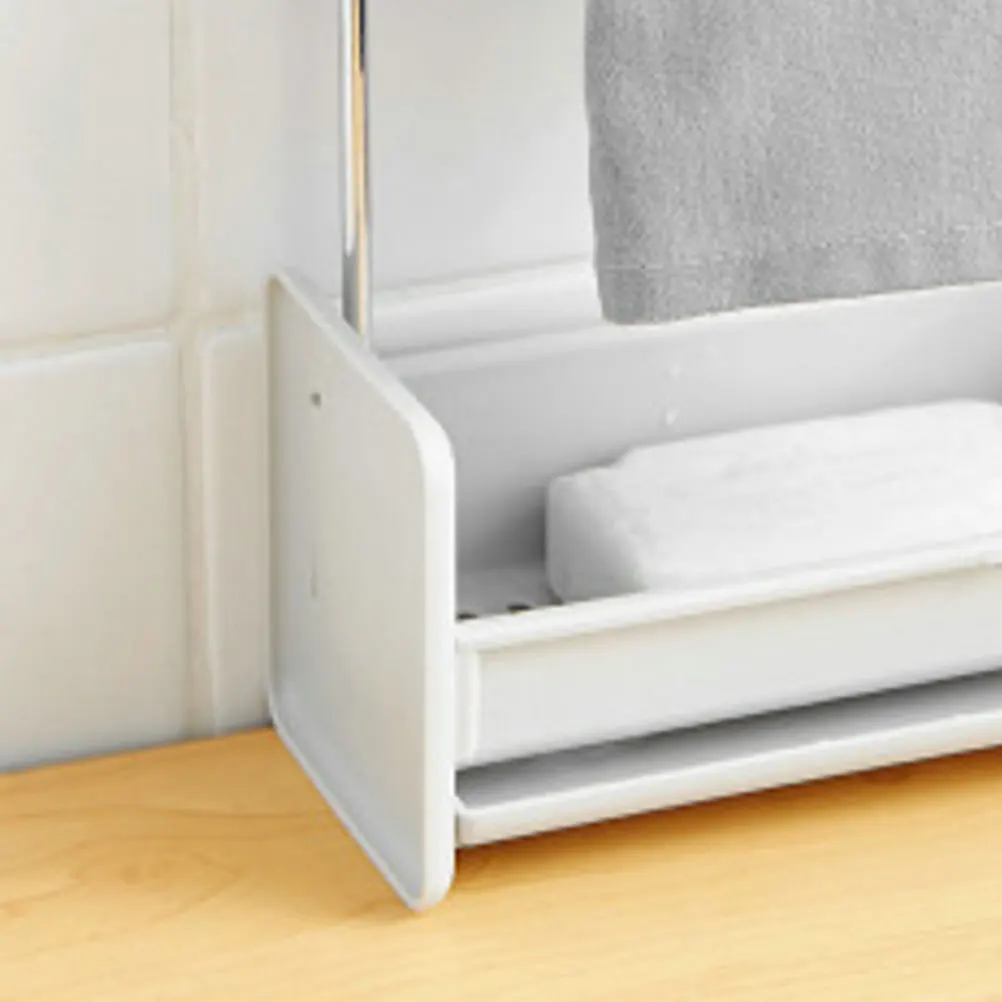 Stainless Steel Towel Rack Desktop Draining Sponge Shelf Kitchen Towel Holder for Household Supplies Grey
Stainless Steel Towel Rack Desktop Draining Sponge Shelf Kitchen Towel Holder for Household Supplies Grey