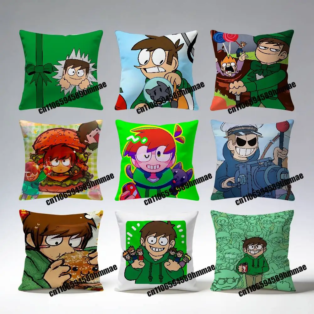 E-Eddsworld Edd Tom Matt Tord Throw Pillow Case Sham For 45x45cm 40x40cm Square Car Pillowcase Pad Cushion Cover
E-Eddsworld Edd Tom Matt Tord Throw Pillow Case Sham For 45x45cm 40x40cm Square Car Pillowcase Pad Cushion Cover