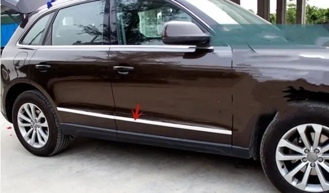 For Audi Q5 2010-2018 High-quality Stainless steel body trim Body trim Anti-collision protection car accessories
For Audi Q5 2010-2018 High-quality Stainless steel body trim Body trim Anti-collision protection car accessories