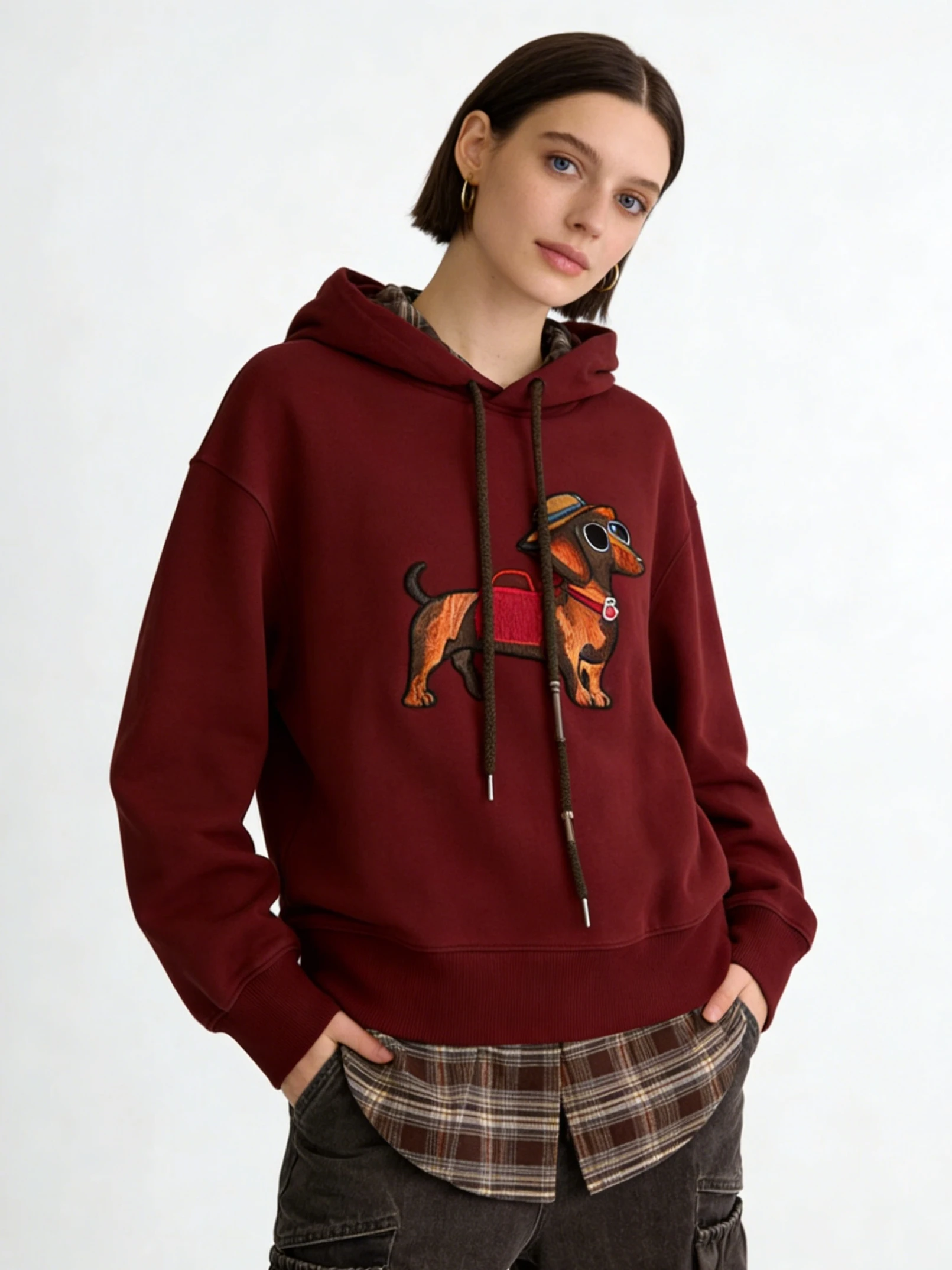 Женская толстовка Farenew с клетчатым узором и завязками, весенняя, повседневная, с длинными рукавами, средней длины, из смесового полиэстера и хлопка
Женская толстовка Farenew с клетчатым узором и завязками, весенняя, повседневная, с длинными рукавами, средней длины, из смесового полиэстера и хлопка