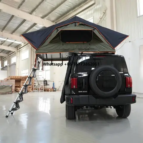 Carpa de Techo KQX para Acampar en Auto, Inflable para 4 Personas, 4X4, Compre una Carpa de Techo para Acampar