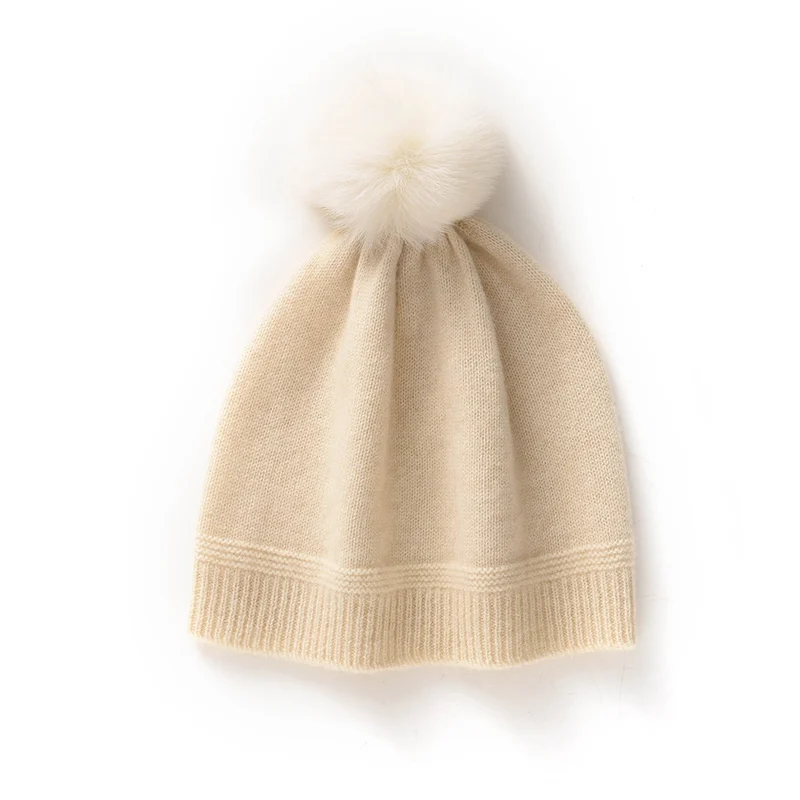 Autumn and winter women's 100% cashmere pullover hat fashionable knitted solid color women's new pure cashmere hat hot selling
Autumn and winter women's 100% cashmere pullover hat fashionable knitted solid color women's new pure cashmere hat hot selling