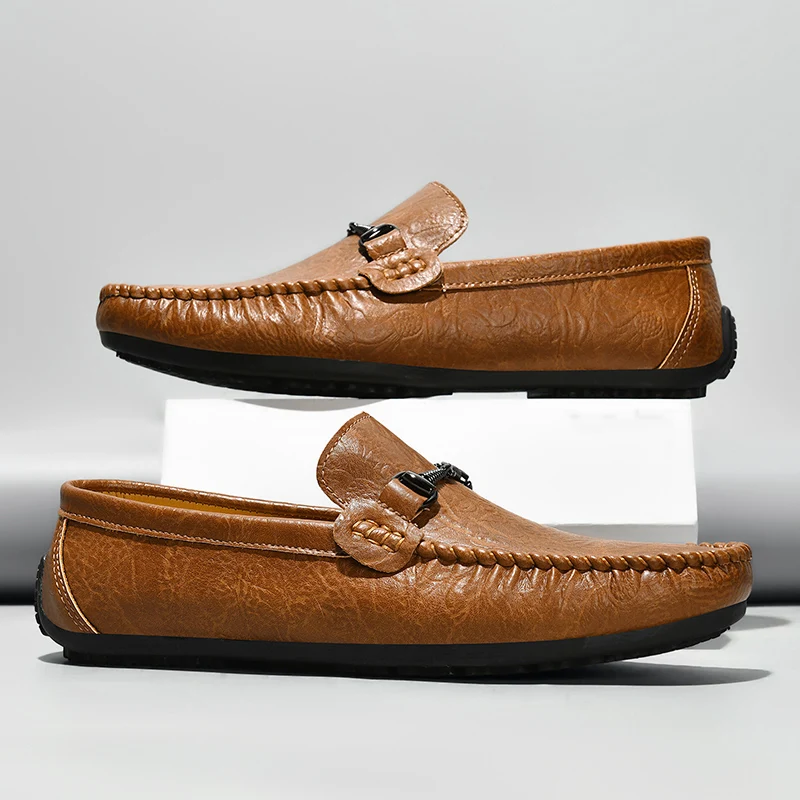 YRZL Mens Loafers PU Leather Slip On Driving Shoes Lightweight Comfortable Casual Shoes Large Size Non Slip Soft Sole Shoes
YRZL Mens Loafers PU Leather Slip On Driving Shoes Lightweight Comfortable Casual Shoes Large Size Non Slip Soft Sole Shoes