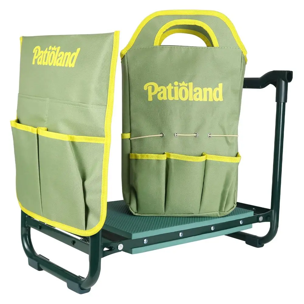 Подушка-сиденье для садовода с 1 карманом для инструментов и 1 сумкой для инструментов, утолщенная, мягкая, усиленная, широкая (10,2 дюйма), складная, для работы в саду
Подушка-сиденье для садовода с 1 карманом для инструментов и 1 сумкой для инструментов, утолщенная, мягкая, усиленная, широкая (10,2 дюйма), складная, для работы в саду