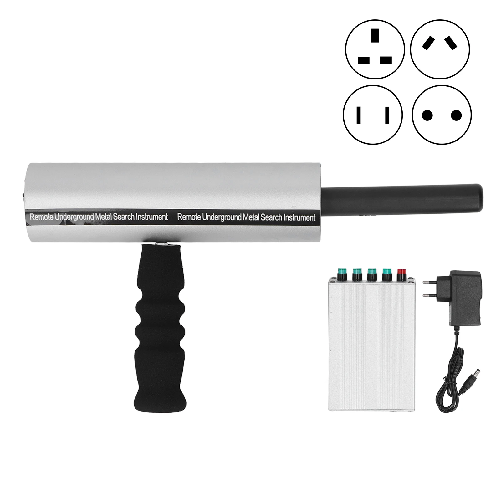 Metal Detector Aluminum Silver 14m Depth 800m Range Handheld Rechargeable Detector for Gold Silver Hunting Metal Detector 
Metal Detector Aluminum Silver 14m Depth 800m Range Handheld Rechargeable Detector for Gold Silver Hunting Metal Detector