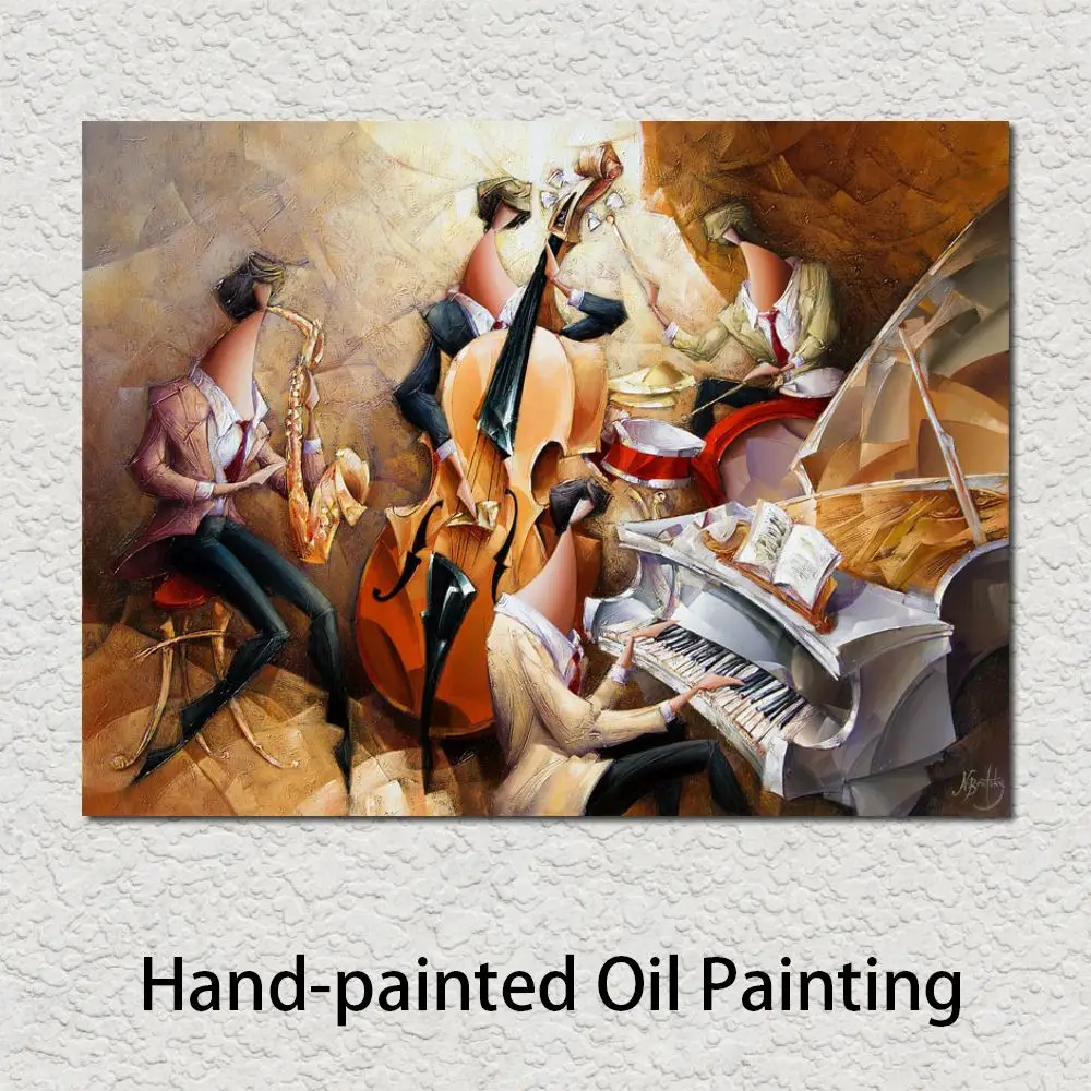 Abstract Art Canvas Oil Painting Music Inspiration Handmade Contemporary Artwork Office Family Room Wall Decor High Quality Gift
Abstract Art Canvas Oil Painting Music Inspiration Handmade Contemporary Artwork Office Family Room Wall Decor High Quality Gift