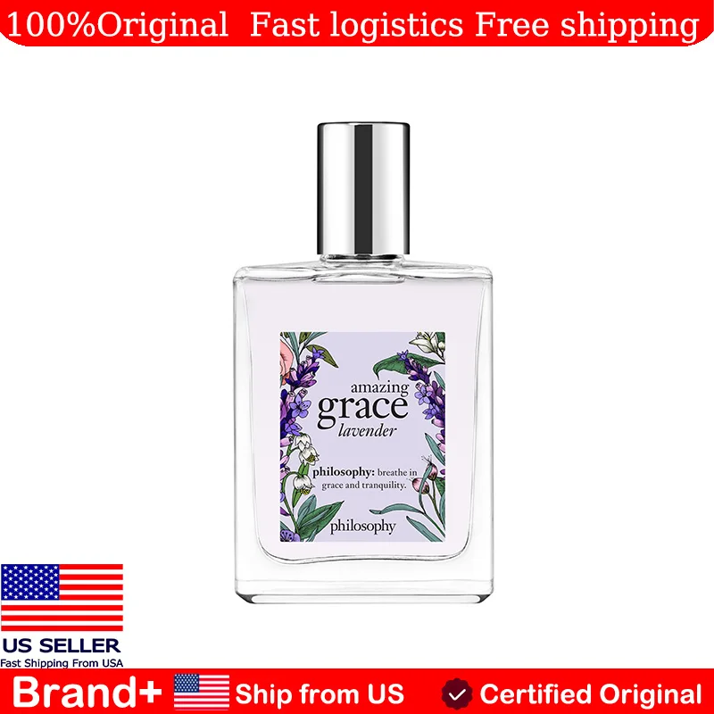 Оригинальный парфюм Philosophy Amazing Grace Lavender Eau De Toilette 60 мл для мужчин, восточный аромат, высококачественный парфюм
Оригинальный парфюм Philosophy Amazing Grace Lavender Eau De Toilette 60 мл для мужчин, восточный аромат, высококачественный парфюм