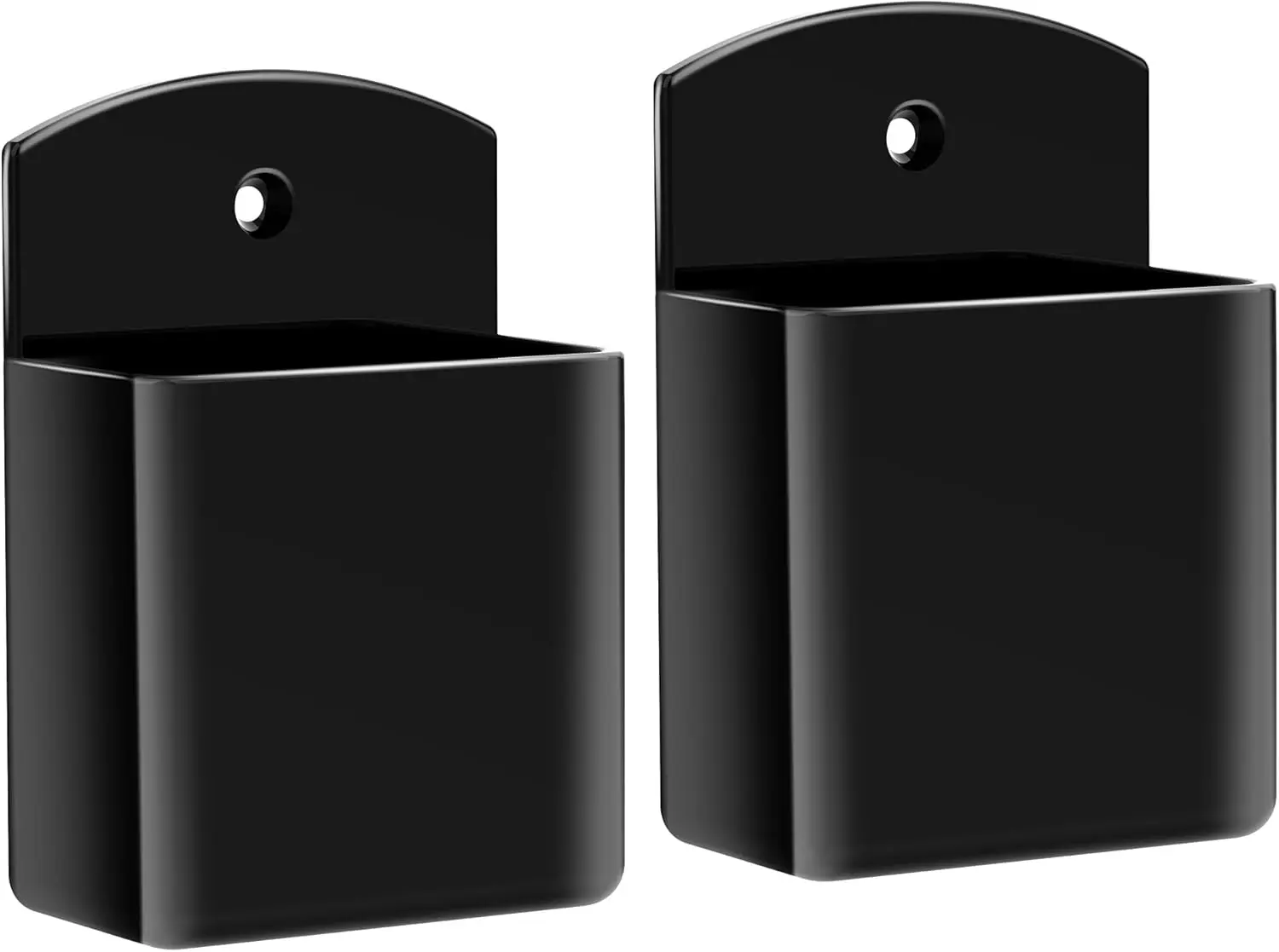 2 Pack Adhesive Remote Control Holder Wall Mount for TV, Organizer for Home Office, Black
2 Pack Adhesive Remote Control Holder Wall Mount for TV, Organizer for Home Office, Black