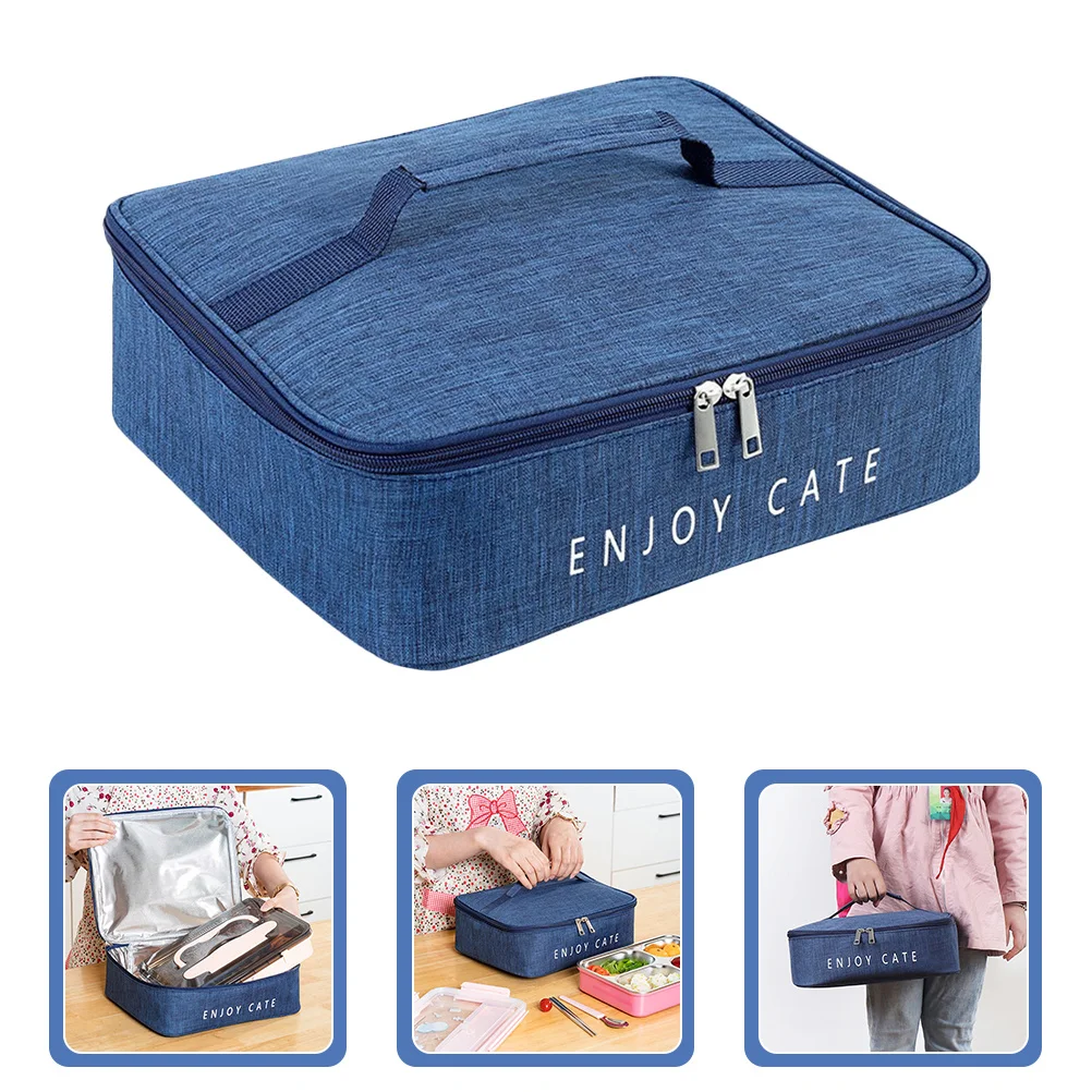 Insulated Bento Bag Waterproof Thermal Lunch Bag For School Work Picnic Camping Portable Household Bento Box Accessory
Insulated Bento Bag Waterproof Thermal Lunch Bag For School Work Picnic Camping Portable Household Bento Box Accessory