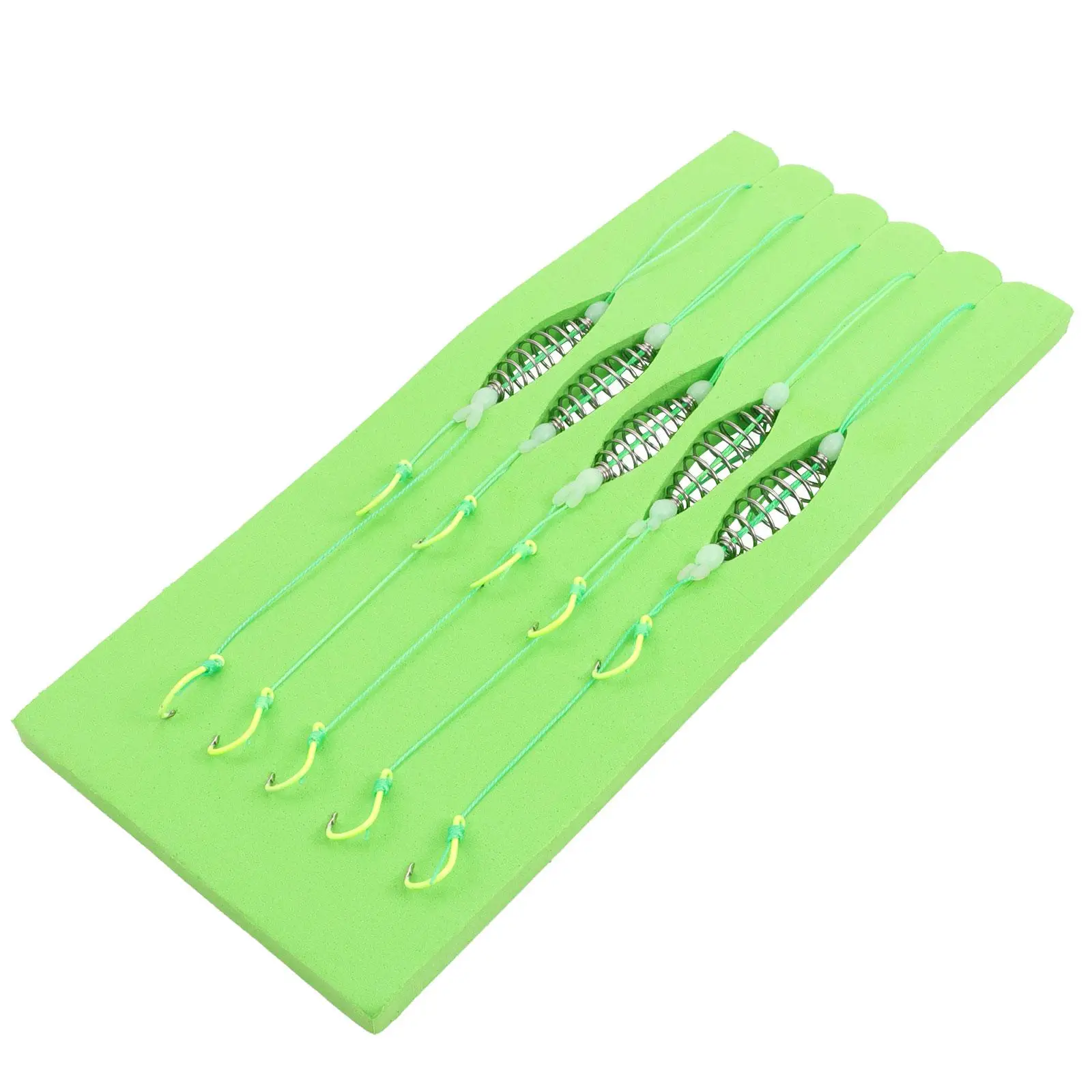 5 Pcs Anti-winding Spring Hook Carp Feeder Fishing Lure Hooks and Feeders Kit Metal Lures
5 Pcs Anti-winding Spring Hook Carp Feeder Fishing Lure Hooks and Feeders Kit Metal Lures