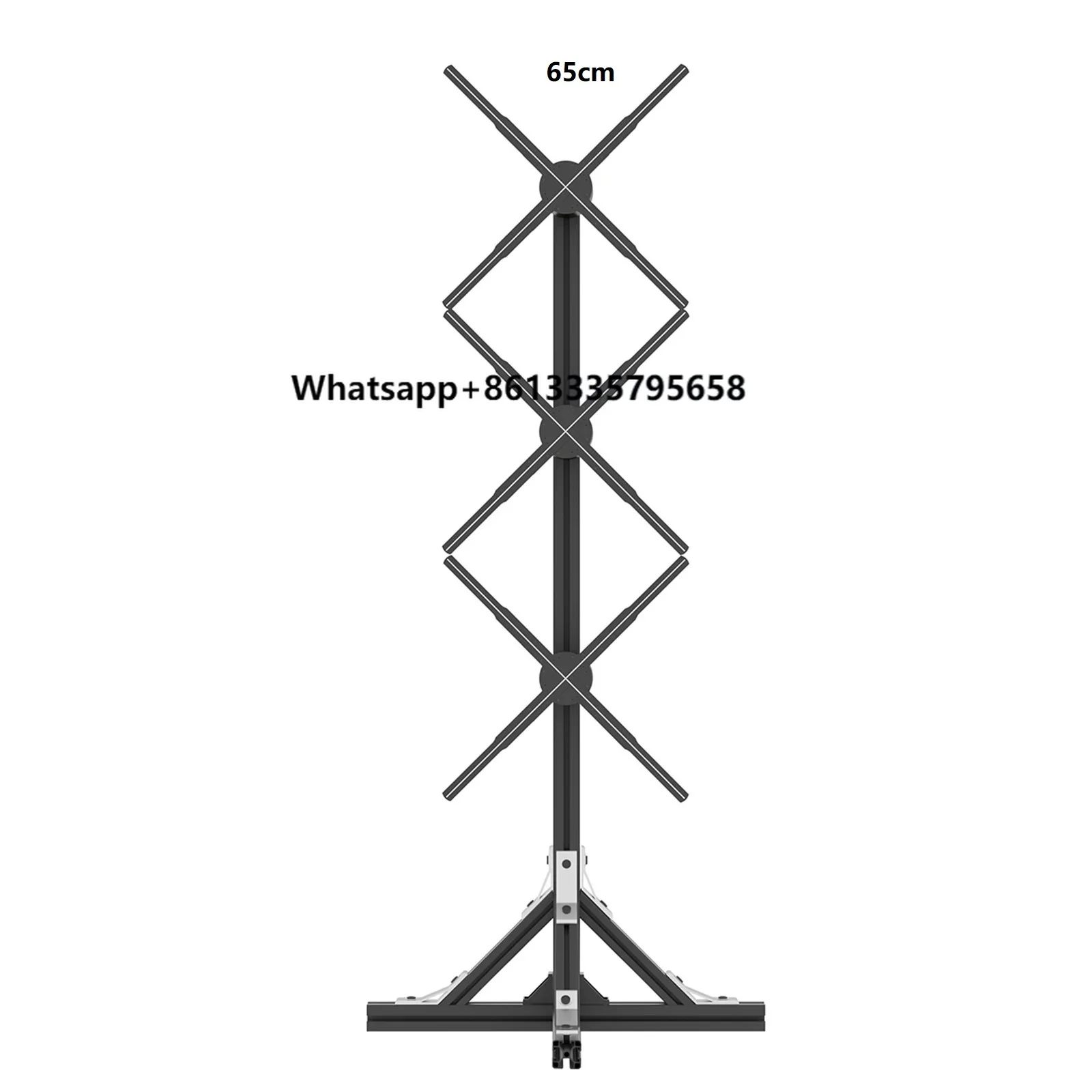 65CM 1*3 Splicing 3D Hologram Fan WiFi Projector With Bluetooth Versatile Picture Fan Spinner for Shops Led Holographic Fan
65CM 1*3 Splicing 3D Hologram Fan WiFi Projector With Bluetooth Versatile Picture Fan Spinner for Shops Led Holographic Fan