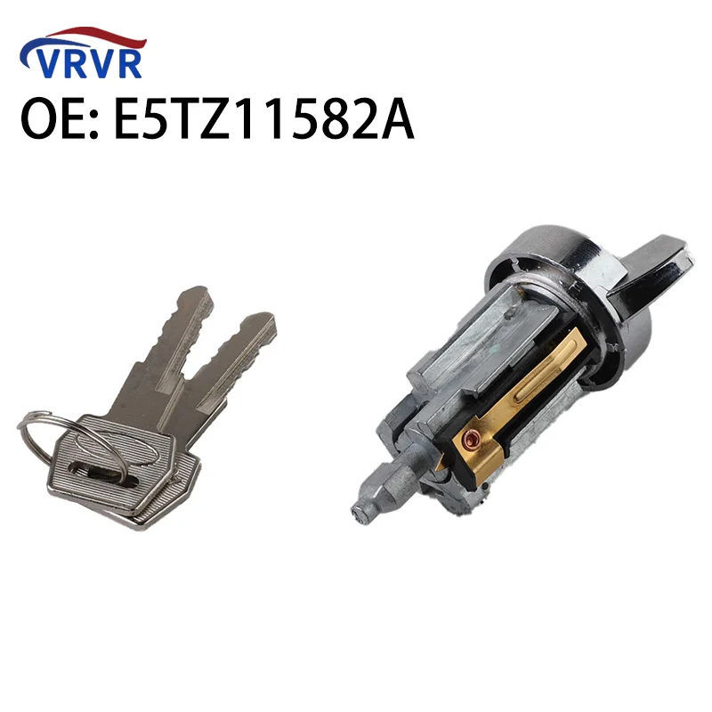VRVR E5TZ11582A E5TZ-11582-A замок цилиндра выключателя зажигания с 2 ключами для Ford 1985-1991
VRVR E5TZ11582A E5TZ-11582-A замок цилиндра выключателя зажигания с 2 ключами для Ford 1985-1991