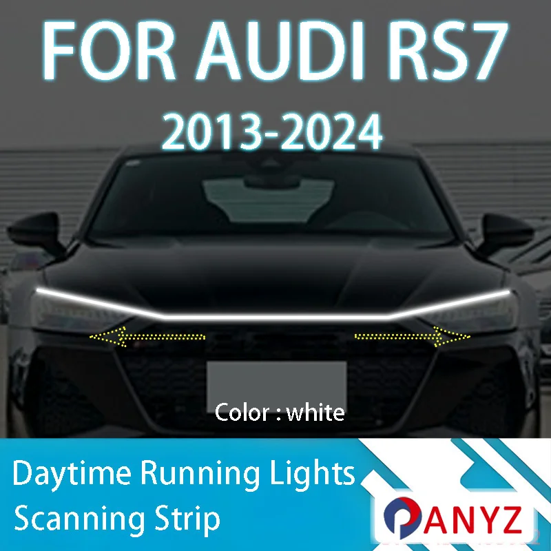 ДЛЯ AUDI RS7 2013-2024 Новое обновление светодиодных дневных ходовых огней сканирования капота автомобиля DRL направляющая декоративная лампа окружающего света 12 В
ДЛЯ AUDI RS7 2013-2024 Новое обновление светодиодных дневных ходовых огней сканирования капота автомобиля DRL направляющая декоративная лампа окружающего света 12 В