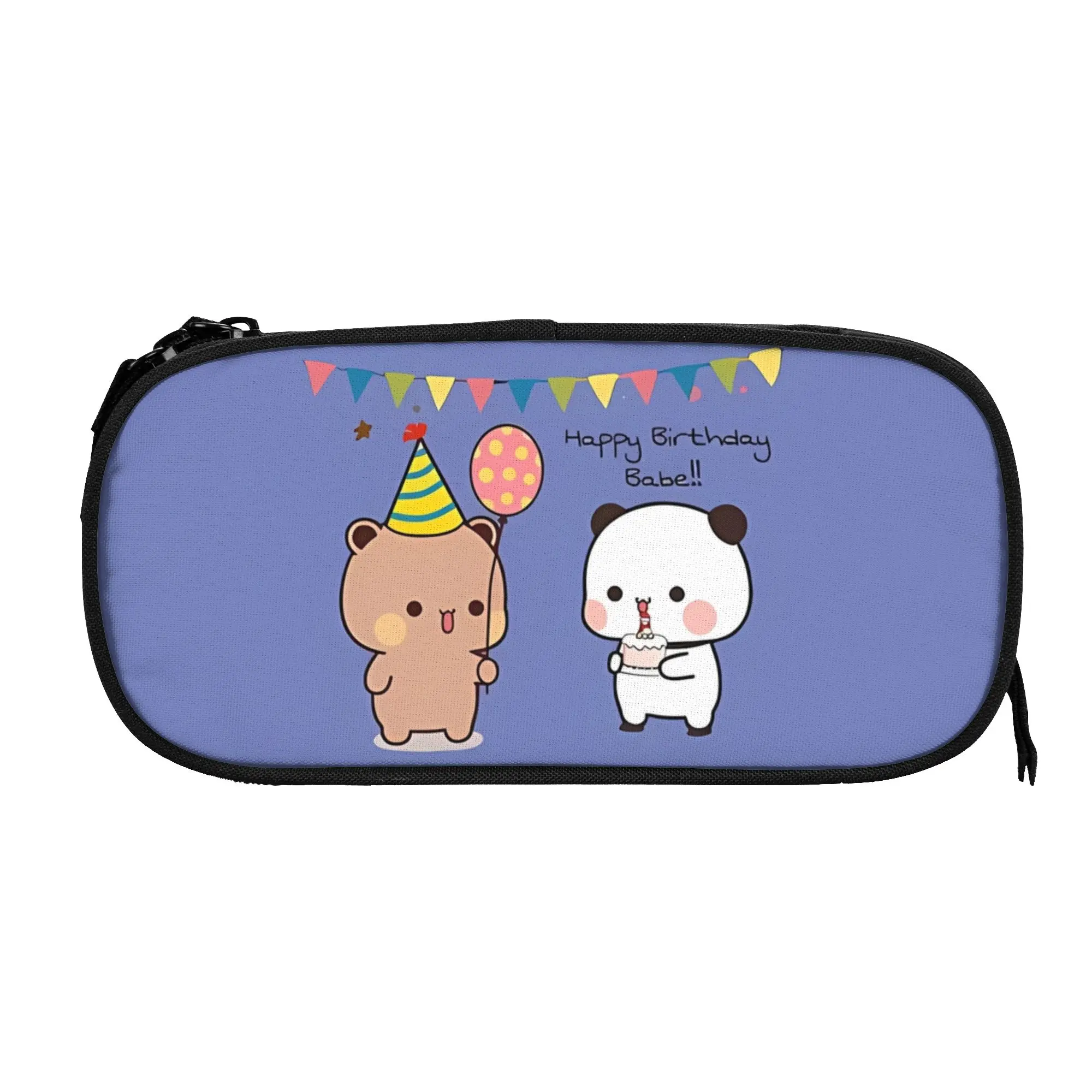 1 piece Stylish Panda Celebrating Her Bear’S Birthday Pencil Case Teen Pen Bag Bubu And Dudu School Pencil Pouch
1 piece Stylish Panda Celebrating Her Bear’S Birthday Pencil Case Teen Pen Bag Bubu And Dudu School Pencil Pouch