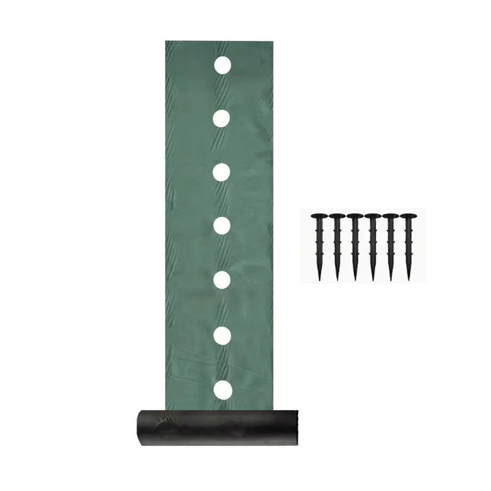 Pre-punched Holes Perforated Grass Proof Cloth Double Layer Biodegradable Weed Control Ground Cover Non-woven with Ground Nails
Pre-punched Holes Perforated Grass Proof Cloth Double Layer Biodegradable Weed Control Ground Cover Non-woven with Ground Nails