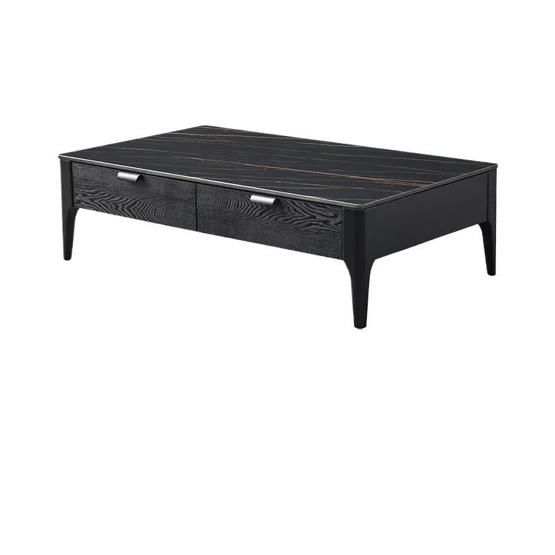 Solid Wood Stone Plate Coffee Table Living Room Home Small Apartment Italian Minimalist Light Luxury New Tea Table
Solid Wood Stone Plate Coffee Table Living Room Home Small Apartment Italian Minimalist Light Luxury New Tea Table