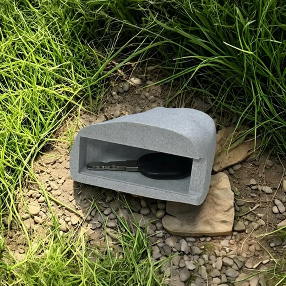 Fake Rock Stone Shape Lock Box, Outdoor Key Storage Box Waterproof Durable Key Holder for Garden Yard Grassland
Fake Rock Stone Shape Lock Box, Outdoor Key Storage Box Waterproof Durable Key Holder for Garden Yard Grassland