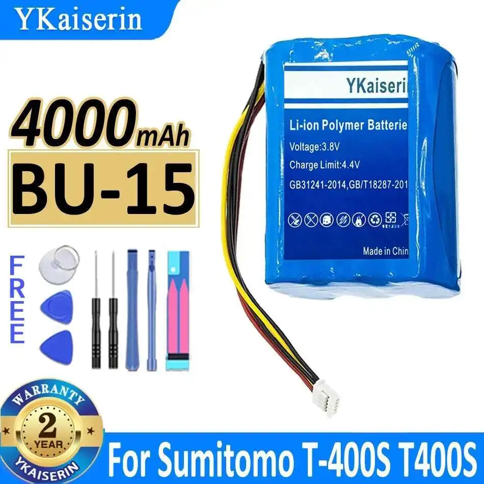 BU-15 t400 t400s For Sumitomo T-400S T400S Fiber Melting Machine Power Support Reliable Power High-Capacity 4000mAh Battery
BU-15 t400 t400s For Sumitomo T-400S T400S Fiber Melting Machine Power Support Reliable Power High-Capacity 4000mAh Battery