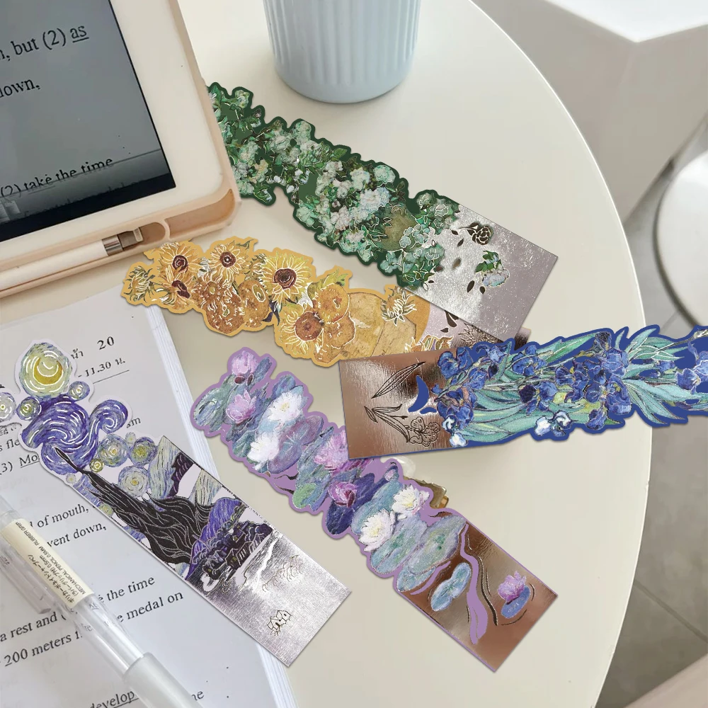 5PCS Aesthetics Book Page Holder Floral Painting Magnetic Bookmarks Handbook Collage Flower Bookmark Office And Art Lover
5PCS Aesthetics Book Page Holder Floral Painting Magnetic Bookmarks Handbook Collage Flower Bookmark Office And Art Lover