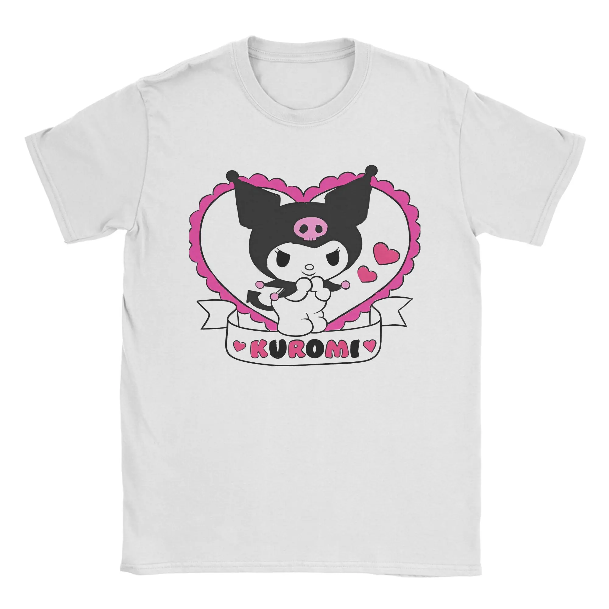 Kuromi T Shirt Summer Heart Novelty T-Shirts Couple Cotton Breathable Plus Size 5XL Clothing Short Sleeve Aesthetic Tops
Kuromi T Shirt Summer Heart Novelty T-Shirts Couple Cotton Breathable Plus Size 5XL Clothing Short Sleeve Aesthetic Tops