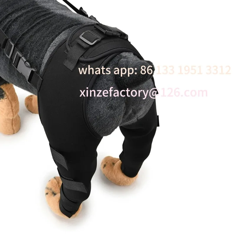 Customizable Dog Leg Brace Back Leg Support Pet Surgical Joint Wrap Protect Wounds Dogs Knee Protector Recovery Sleeve for Germa
Customizable Dog Leg Brace Back Leg Support Pet Surgical Joint Wrap Protect Wounds Dogs Knee Protector Recovery Sleeve for Germa
