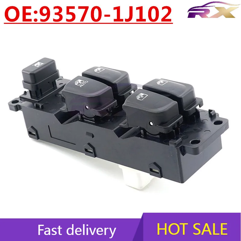 OEM:93570-1J102 Power Window Master Control Switch For Hyundai I20
OEM:93570-1J102 Power Window Master Control Switch For Hyundai I20