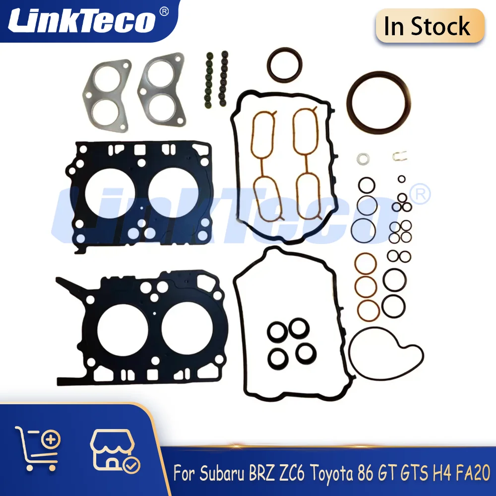 Engine Head Full Gasket Set Fit 2.0 L For Subaru BRZ ZC6 Toyota 86 GT GTS H4 FA20 2.0L DOHC 13-21 10105-AC480 10105-AC690
Engine Head Full Gasket Set Fit 2.0 L For Subaru BRZ ZC6 Toyota 86 GT GTS H4 FA20 2.0L DOHC 13-21 10105-AC480 10105-AC690