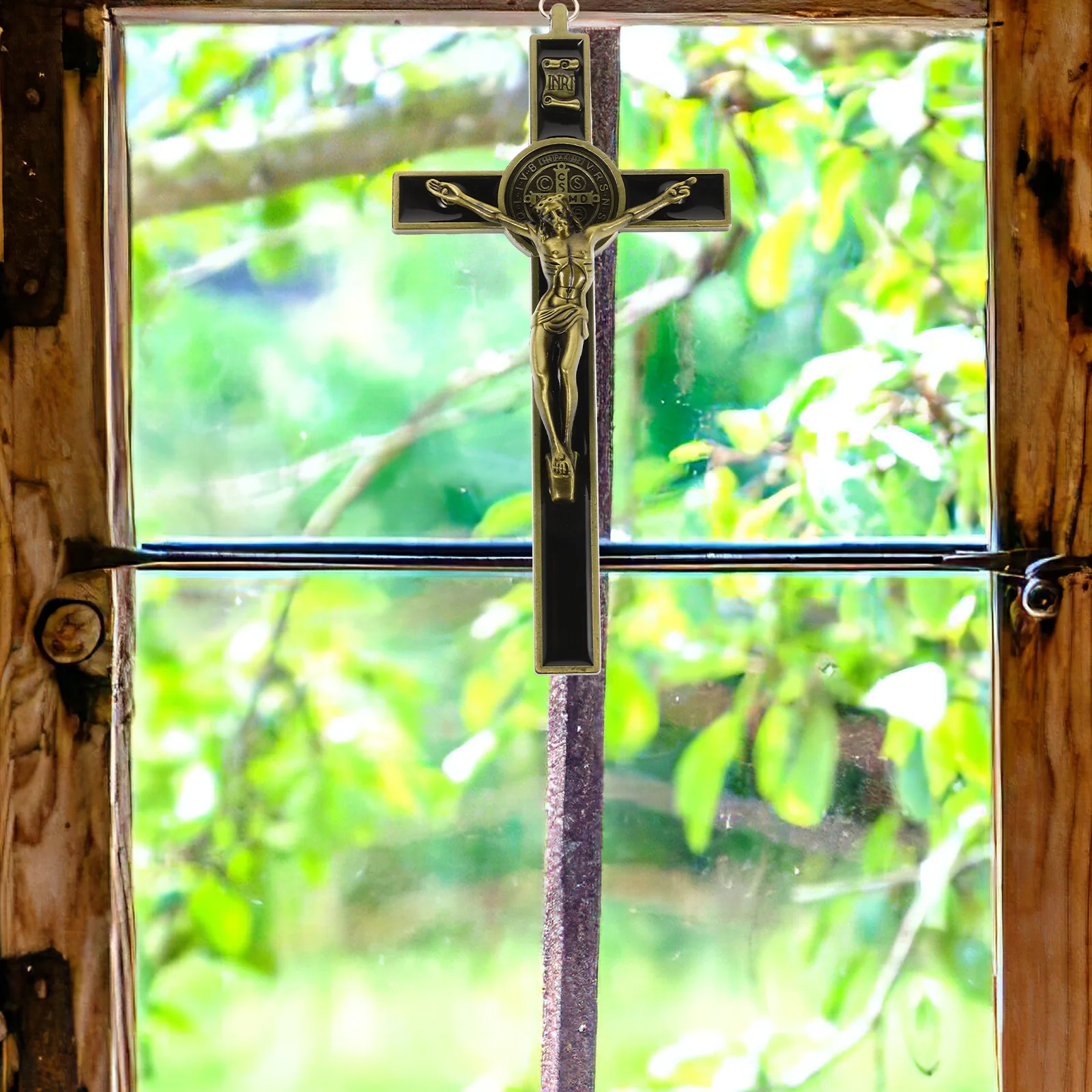 1pcs Vintage Wall Cross Decor Rustic Metal Jesus Ornament Zinc Alloy Spiritual Home Office Decoration Room Shelf
1pcs Vintage Wall Cross Decor Rustic Metal Jesus Ornament Zinc Alloy Spiritual Home Office Decoration Room Shelf