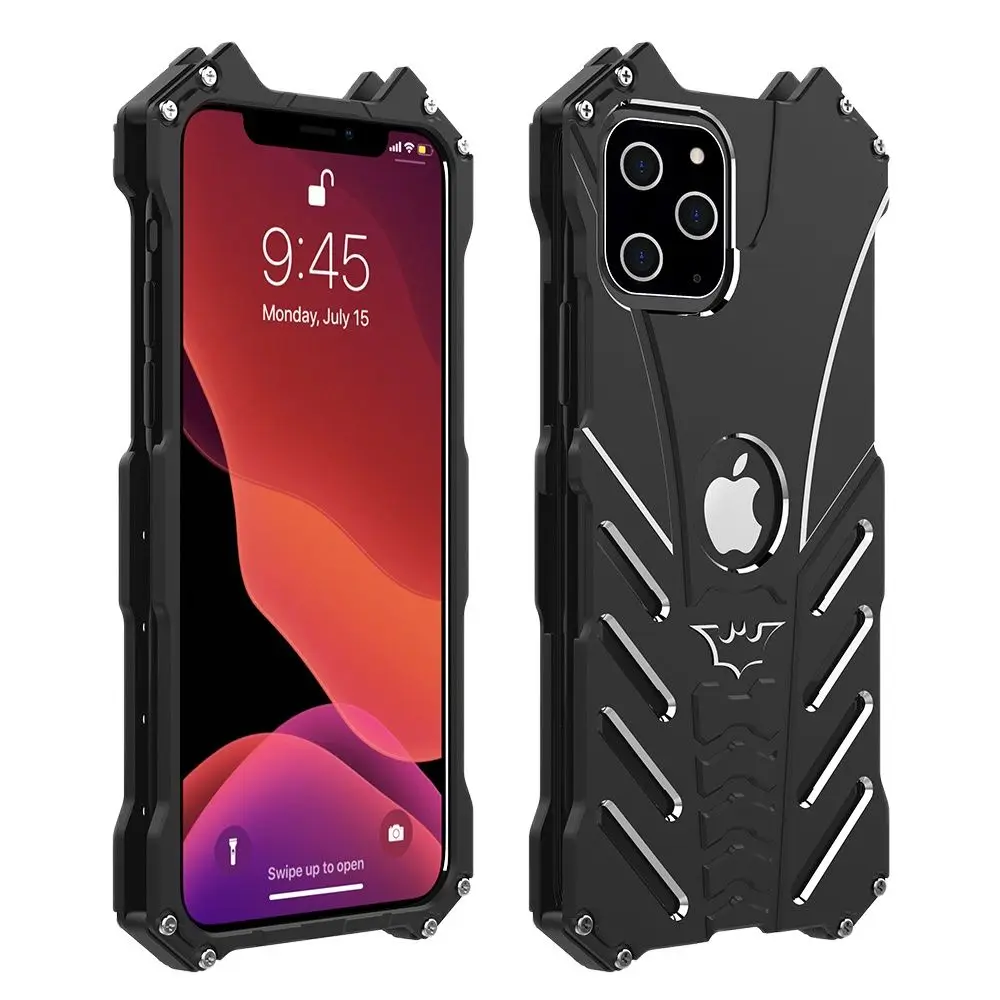 R-just Style Protection Mobile Phones Case For Iphone 16 15 14 Plus 13 12 11 Pro Max Metal Aluminum Shell Hybrid Case Cover
R-just Style Protection Mobile Phones Case For Iphone 16 15 14 Plus 13 12 11 Pro Max Metal Aluminum Shell Hybrid Case Cover