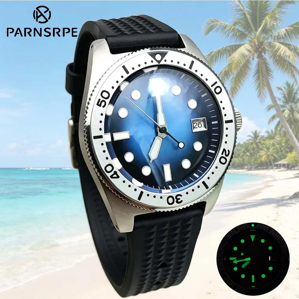 38mm NH35 Mechanical Watch, Sapphire Crystal, Sterile Dial, C3 Luminous Waterproof Automatic Men's Wristwatch
38mm NH35 Mechanical Watch, Sapphire Crystal, Sterile Dial, C3 Luminous Waterproof Automatic Men's Wristwatch