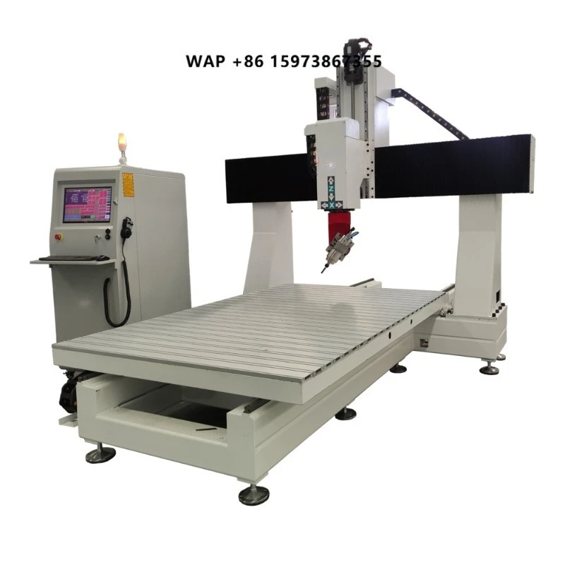 With High Popularity 5 Axis CNC Router Machine Gantry Machining Center for Wood for Statue Sculpture Making Wood Low Price
With High Popularity 5 Axis CNC Router Machine Gantry Machining Center for Wood for Statue Sculpture Making Wood Low Price