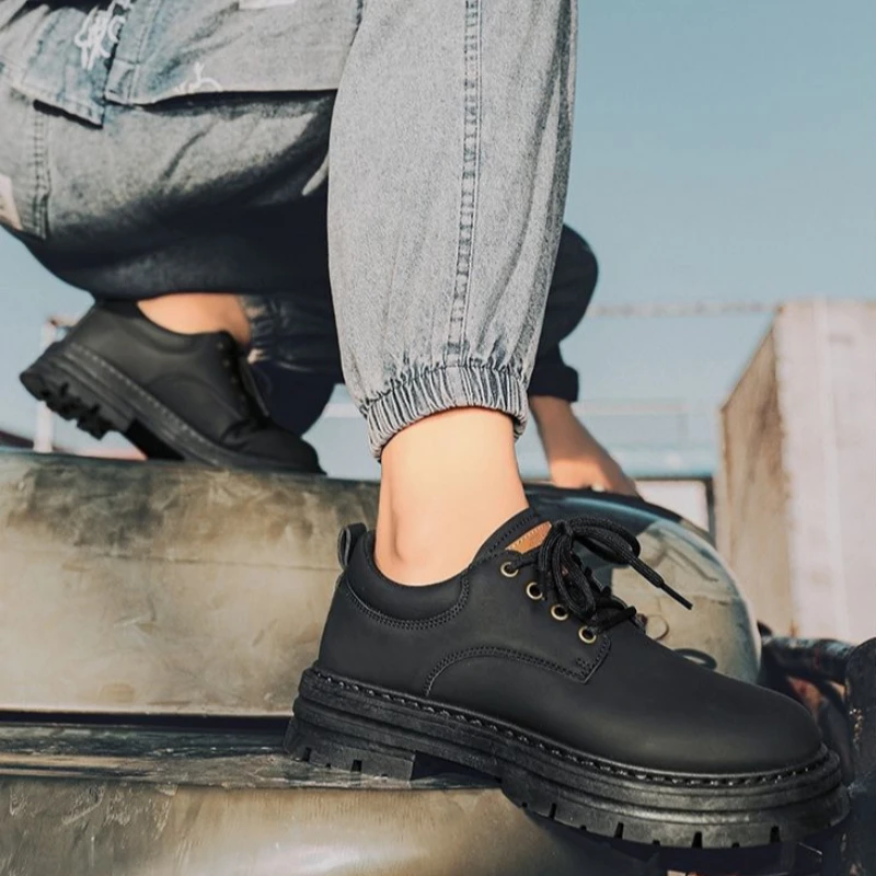 Lace Up Male Casual Shoe Sports New In Comfortable Cowhide Fashion 2024 Men's Leather Shoes Legitimate Designer Elegant Common
Lace Up Male Casual Shoe Sports New In Comfortable Cowhide Fashion 2024 Men's Leather Shoes Legitimate Designer Elegant Common