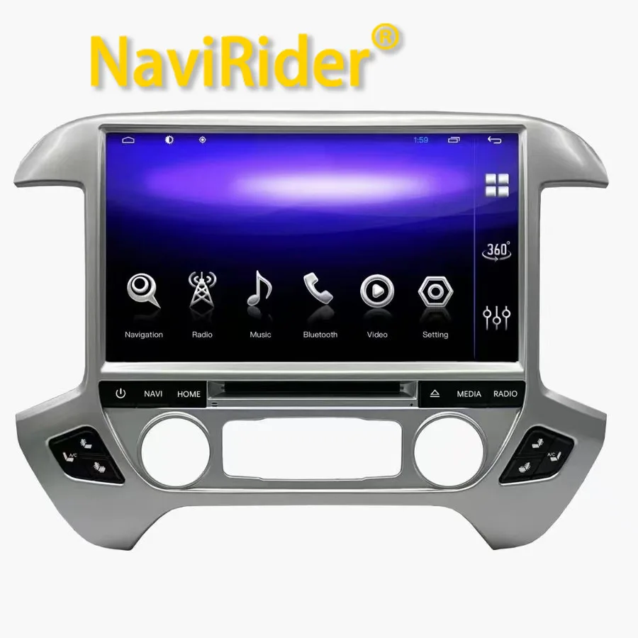 13,3-дюймовый автомобильный радиоприемник для Chevy Silverado 1500 2018 Chevrolet GMC Sierra 2014-2020, GPS-навигация, Android, мультимедийный видеоплеер
13,3-дюймовый автомобильный радиоприемник для Chevy Silverado 1500 2018 Chevrolet GMC Sierra 2014-2020, GPS-навигация, Android, мультимедийный видеоплеер