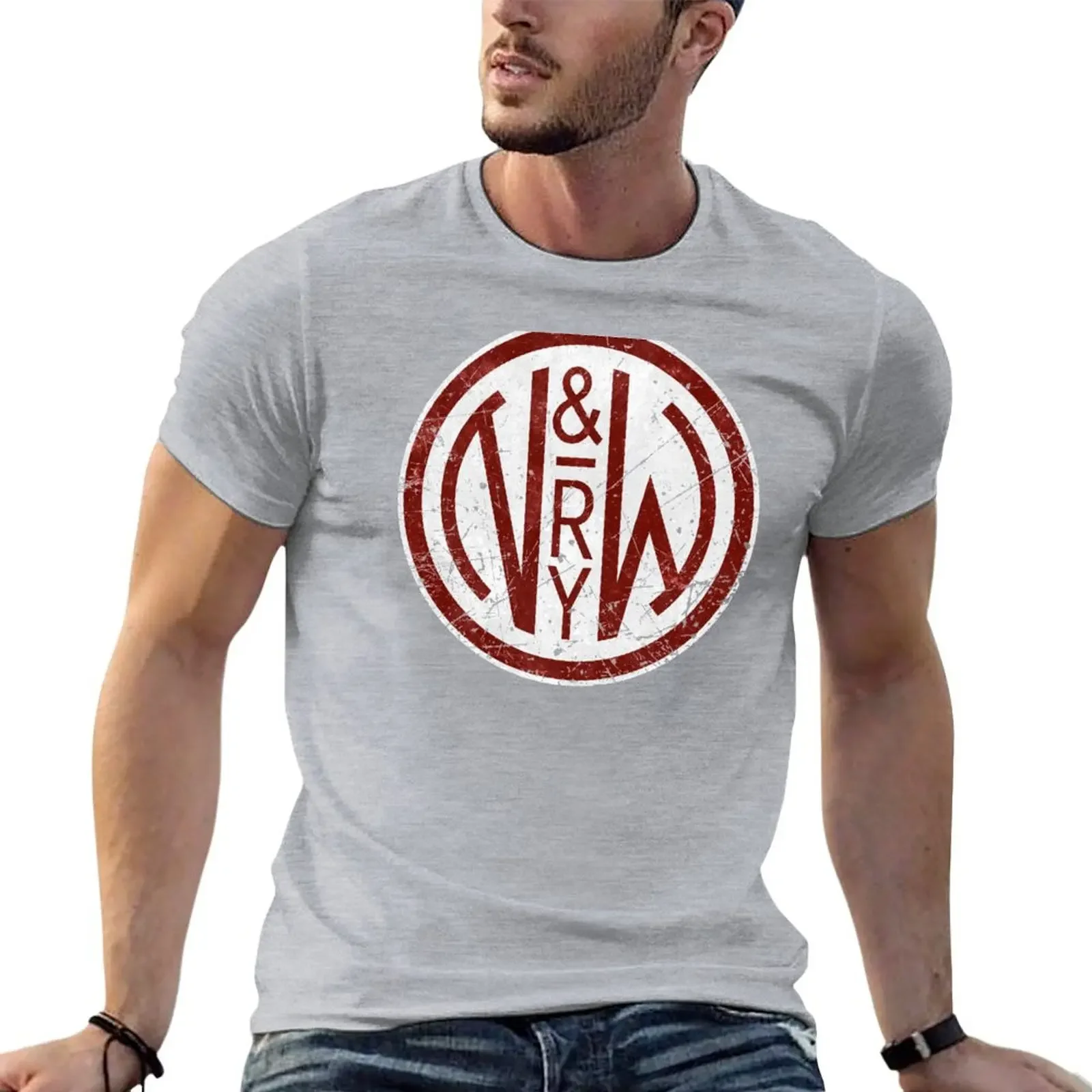 Norfolk & Western Vintage Railway T-shirt plus size tops Short sleeve tee graphics mens graphic t-shirts hip hop
Norfolk & Western Vintage Railway T-shirt plus size tops Short sleeve tee graphics mens graphic t-shirts hip hop