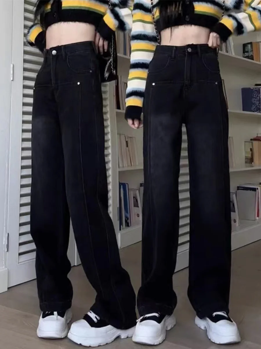 Мешковатые джинсы для девочек, женские виды, вышивка, цветочный узор, декоративные детали, джинсовая винтажная мода, ретро-стиль, женская эстетика 
Мешковатые джинсы для девочек, женские виды, вышивка, цветочный узор, декоративные детали, джинсовая винтажная мода, ретро-стиль, женская эстетика