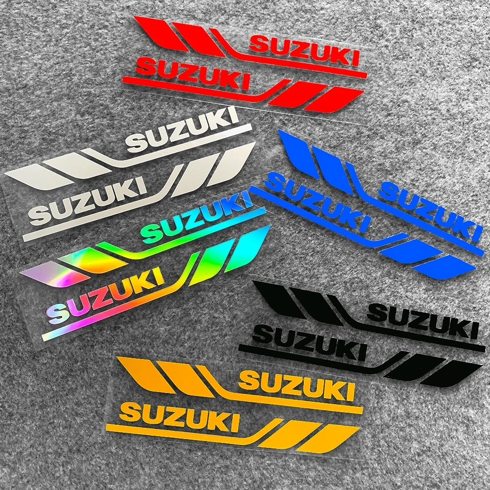 Vinyl Suzuki Front Fork Stickers Logo Tank Helmet Bike Car Decals Size 200x24mm
Vinyl Suzuki Front Fork Stickers Logo Tank Helmet Bike Car Decals Size 200x24mm