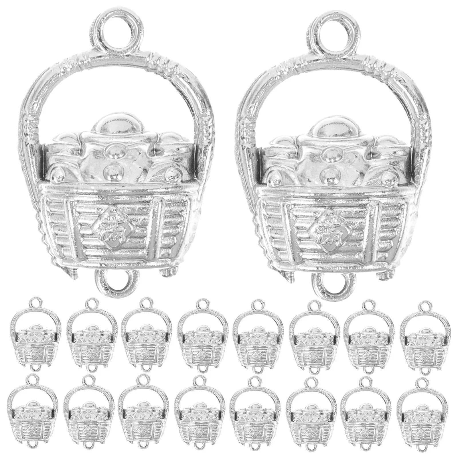 40Pcs Creative Flower Basket Charm Pendants Lightweight Plastic DIY Craft Decorations Party Hanging Ornaments Christmas Mini
40Pcs Creative Flower Basket Charm Pendants Lightweight Plastic DIY Craft Decorations Party Hanging Ornaments Christmas Mini