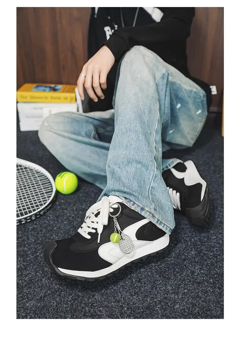 Street Daily Male Leisure Sneakers Elastic Soft Outsole Shock Absorbing Footbed All Match Casual Pants Urban Walking Footwear
Street Daily Male Leisure Sneakers Elastic Soft Outsole Shock Absorbing Footbed All Match Casual Pants Urban Walking Footwear
