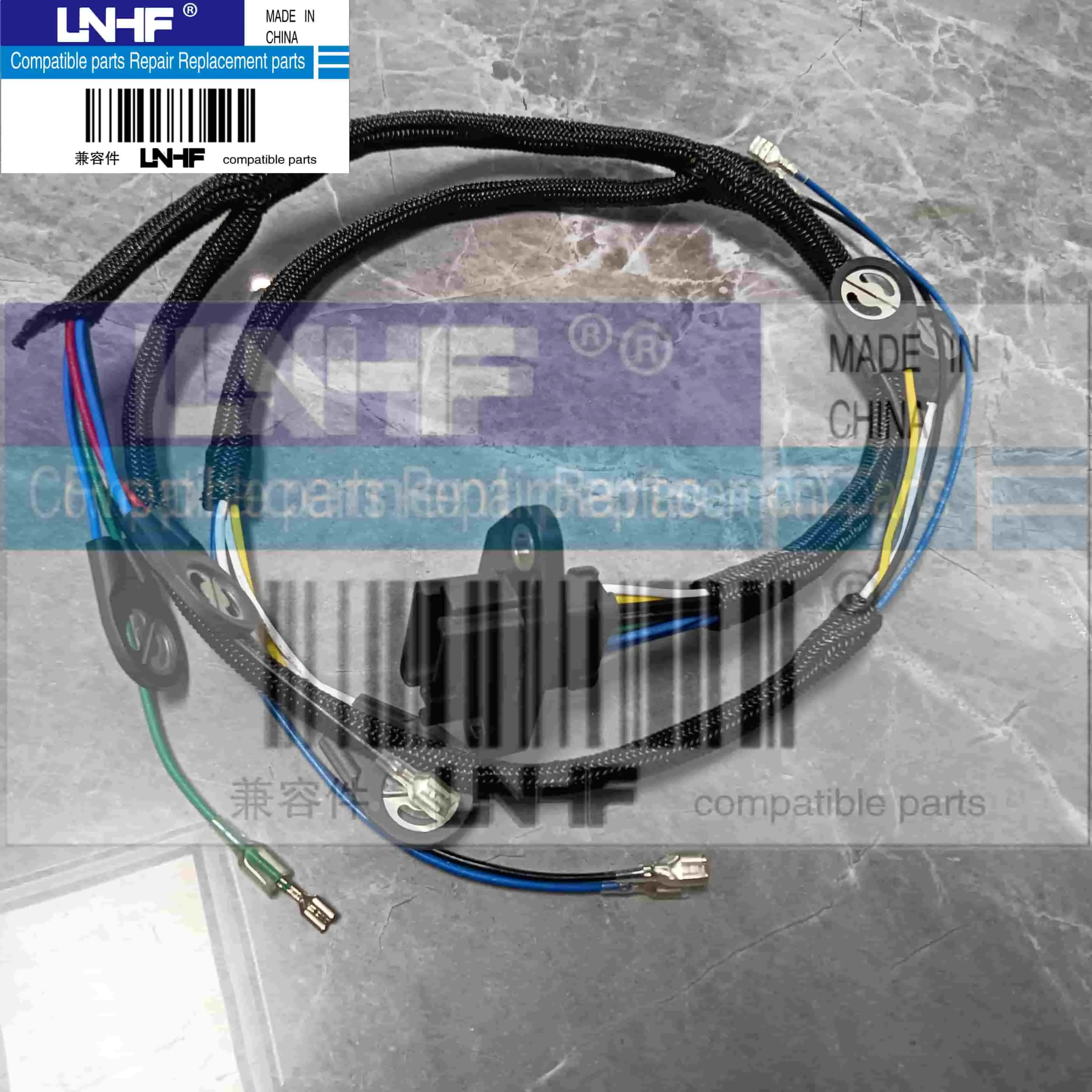 LNHF Wiring Harness Assembly 425-6526 4256526 122-1486 1221486 Compatible With C15 C16 C18 3406E 3456 For Catpillar
LNHF Wiring Harness Assembly 425-6526 4256526 122-1486 1221486 Compatible With C15 C16 C18 3406E 3456 For Catpillar
