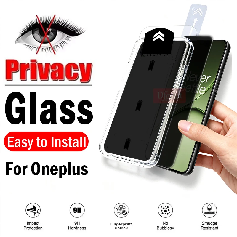 Privacy Screen Protector For OnePlus 15T 15R Anti-spy Tempered Glass For OnePlus 15 Auto Installation Dust-free Protective Film
Privacy Screen Protector For OnePlus 15T 15R Anti-spy Tempered Glass For OnePlus 15 Auto Installation Dust-free Protective Film