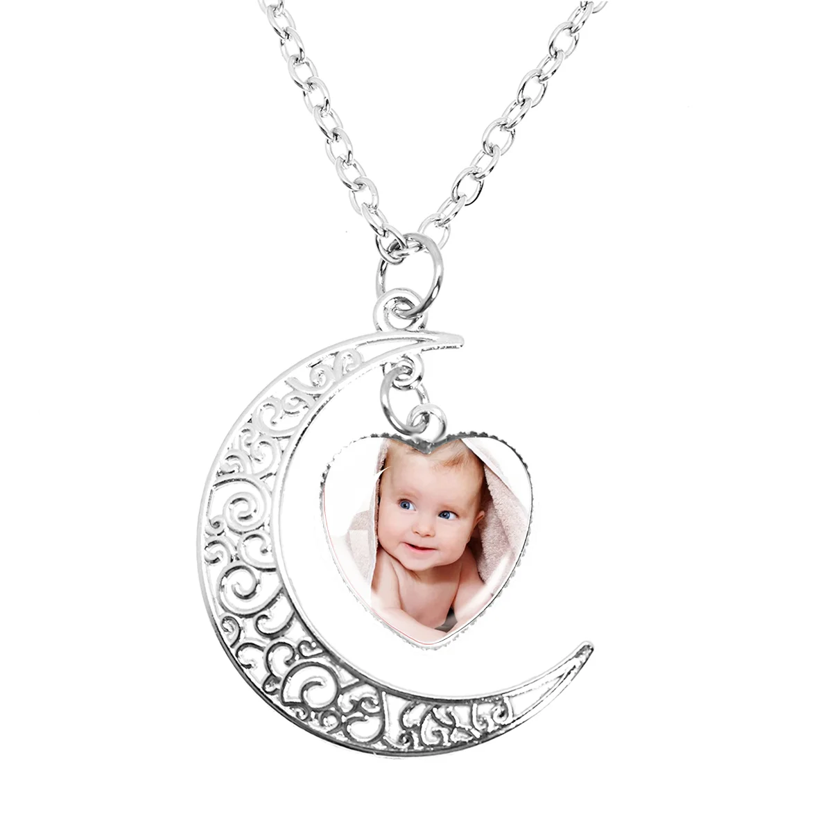 New Personalized Custom Pendant Peach Heart Moon Necklace Glass Pendants Mum Dad Baby Grandpa Parents Custom Gifts
New Personalized Custom Pendant Peach Heart Moon Necklace Glass Pendants Mum Dad Baby Grandpa Parents Custom Gifts