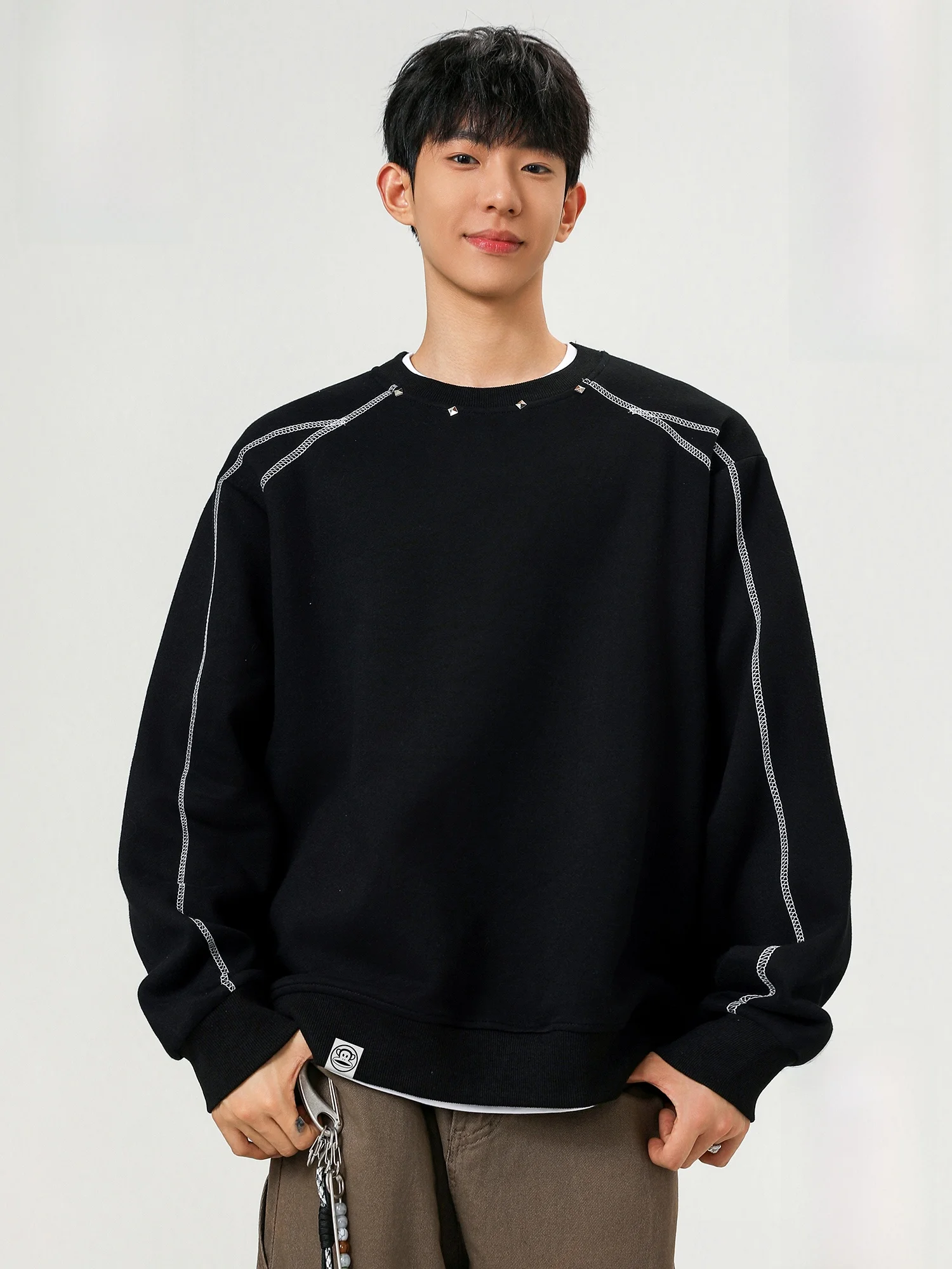 Мужская толстовка Paul Frank Monkey с круглым вырезом и подкладкой, свободного кроя, для зимы, комфортная, теплая, из смеси хлопка и полиэстера
Мужская толстовка Paul Frank Monkey с круглым вырезом и подкладкой, свободного кроя, для зимы, комфортная, теплая, из смеси хлопка и полиэстера