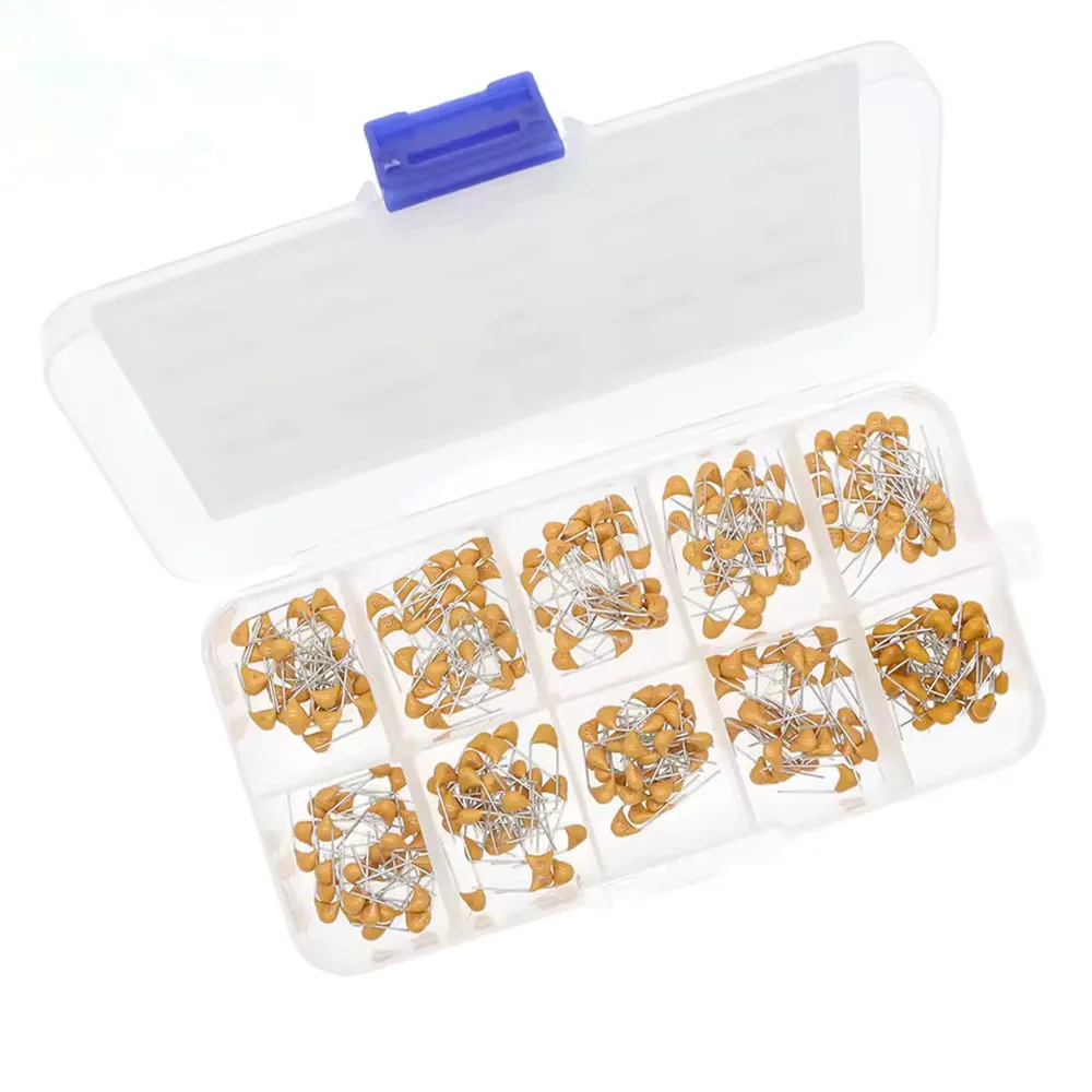 10 Values 300 Pcs Multilayer Monolithic Ceramic Capacitor 0.1 0.15 0.22 0.33 0.47uF 100nF 220nF 1uF 10uF Monolithic capacitor
10 Values 300 Pcs Multilayer Monolithic Ceramic Capacitor 0.1 0.15 0.22 0.33 0.47uF 100nF 220nF 1uF 10uF Monolithic capacitor