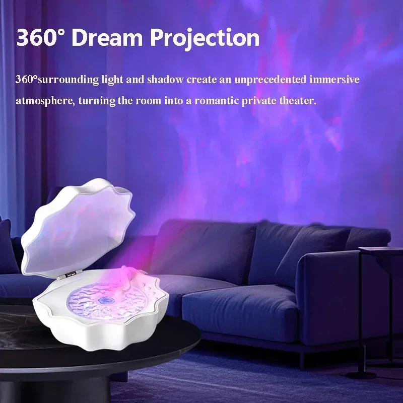 Shell Light Audio Wireless Small Bluetooth Mini Speaker Desktop High Sound Quality Subwoofer Creative Portable Romantic Lighting
Shell Light Audio Wireless Small Bluetooth Mini Speaker Desktop High Sound Quality Subwoofer Creative Portable Romantic Lighting