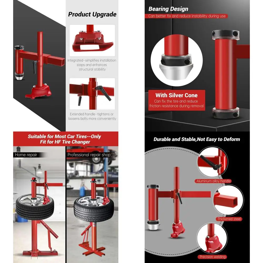 Ручной шиномонтажный станок с подшипником, комплект адаптеров с утиной головкой и серебряным конусом, шиномонтажный станок с утиной головкой, совместимый с большинством автомобильных шин, O
Ручной шиномонтажный станок с подшипником, комплект адаптеров с утиной головкой и серебряным конусом, шиномонтажный станок с утиной головкой, совместимый с большинством автомобильных шин, O