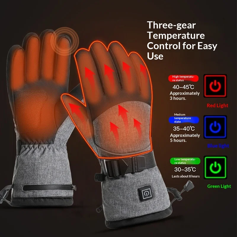 2025 New Winter Gloves Heating Hand Warmer Electric Thermal Gloves Waterproof Snowboard Cycling Motorcycle Bicycle Ski Outdoor
2025 New Winter Gloves Heating Hand Warmer Electric Thermal Gloves Waterproof Snowboard Cycling Motorcycle Bicycle Ski Outdoor