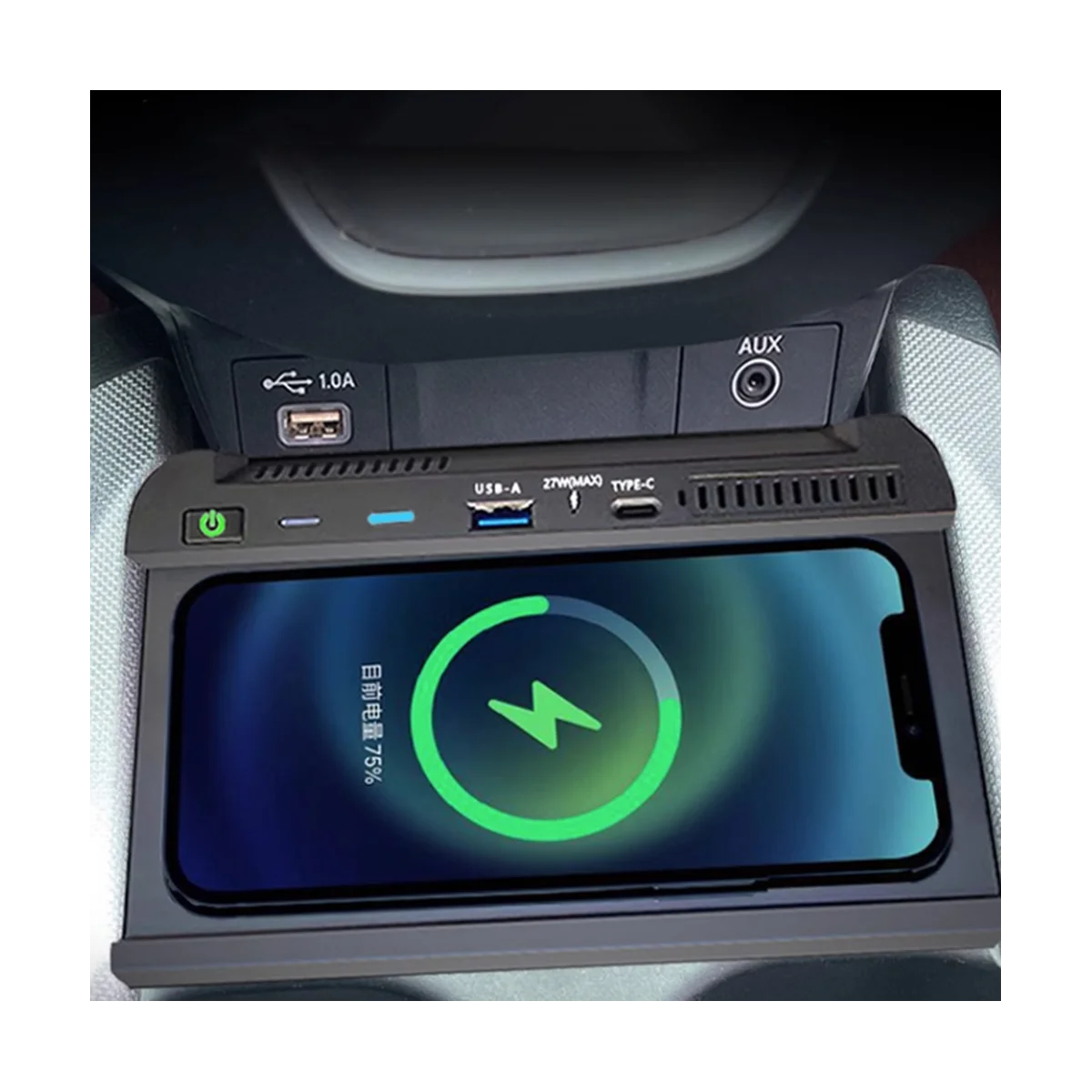 Durable 15W Car for Qi Wireless Charger Fast Phone Charger Charging Pad Panel Phone Holder for Honda CRV 2021 2022
Durable 15W Car for Qi Wireless Charger Fast Phone Charger Charging Pad Panel Phone Holder for Honda CRV 2021 2022