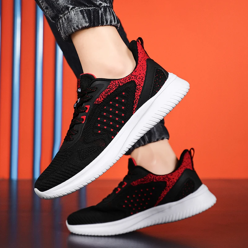 Plus Size 39-48 Men Running Shoes Breathable Mesh Men Sneakers Light Sport Shoes Soft Walking Shoes Plus Size Tenis Masculino
Plus Size 39-48 Men Running Shoes Breathable Mesh Men Sneakers Light Sport Shoes Soft Walking Shoes Plus Size Tenis Masculino